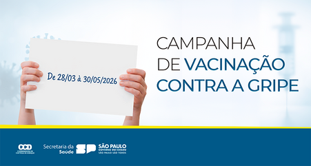 Campanha de vacinação contra a gripe